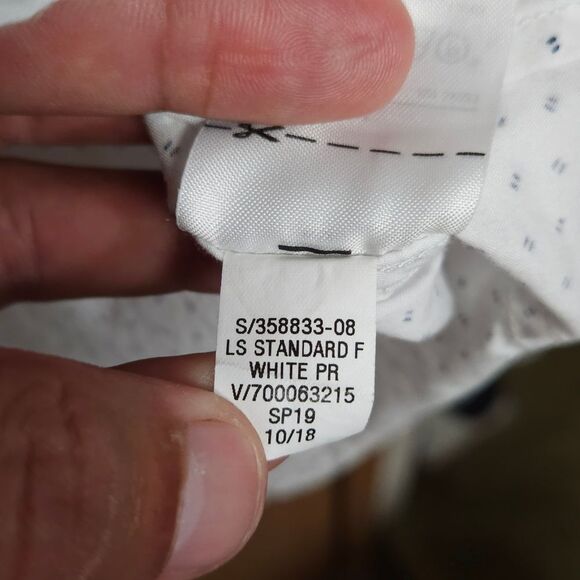 Banana Republic White Casual Button Down Shirt - Picture 10 of 11